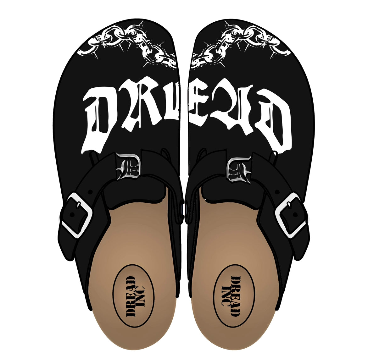 Dread Chain Clogs